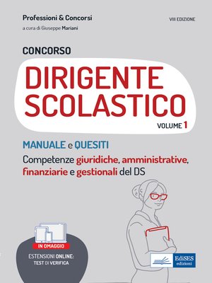 cover image of Concorso DIRIGENTE SCOLASTICO volume 1